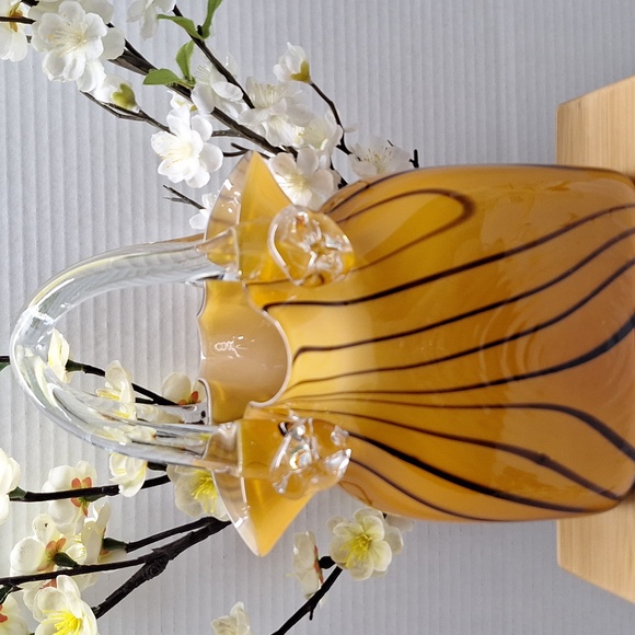 #ADF Art glass purse great home decor piece - Picture 1 of 8